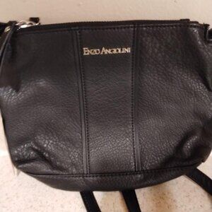 NWT BLACK CROSS BODY BAG BY ENZP ANGIOLINI
